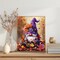 Harvest gnome Paint by Number for Adults Beginner,Falling Leaves and Mushrooms Paint by Numbers,Fall Decor Paint by Numbers Kits Suitable for Thanksgiving Day Decoration Without Frame 16x20 Inch